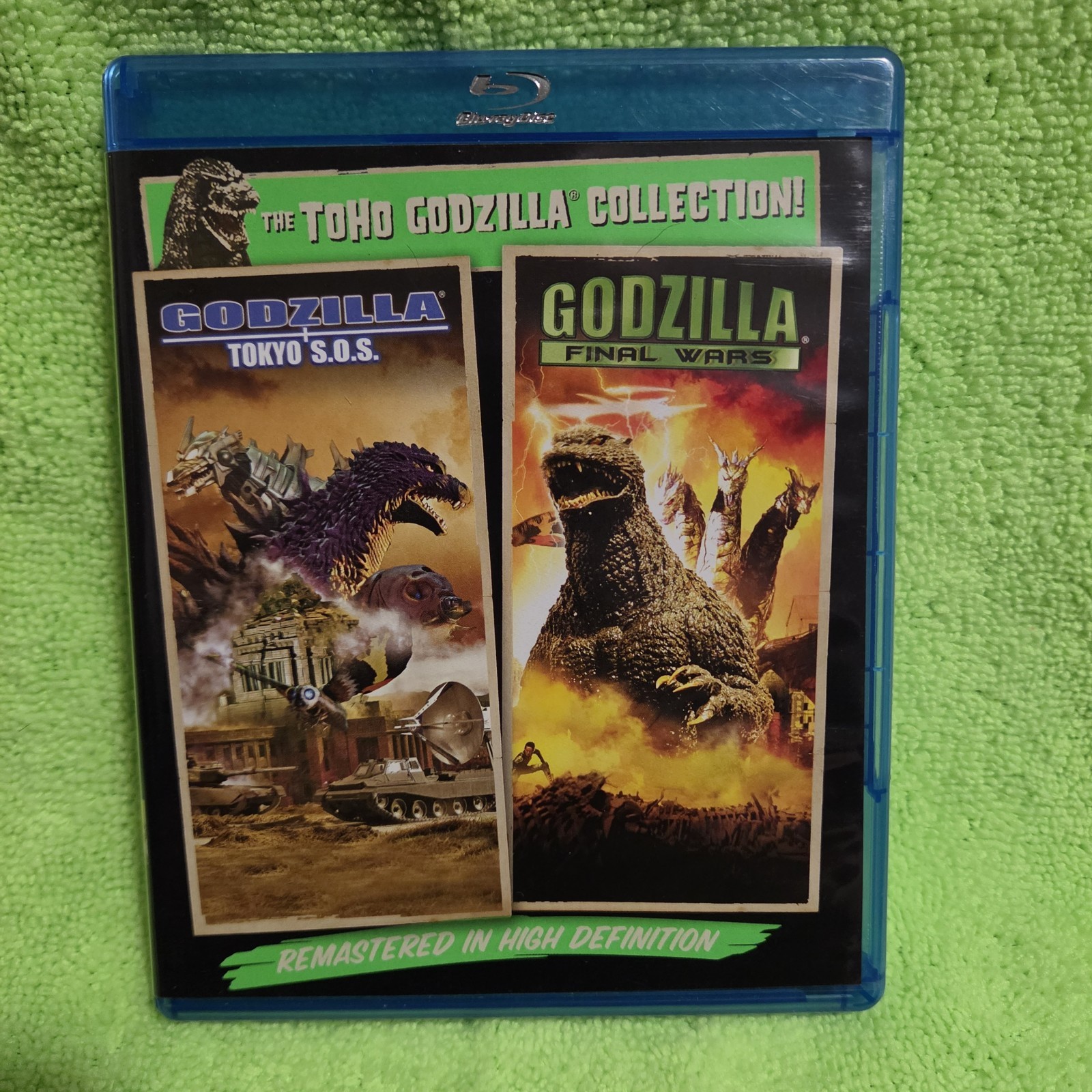 Godzilla Final Wars Godzilla Tokyo SOS (Blu ray, 2014) Toho HTF Rare Godzilla Final Wars Godzilla Tokyo SOS (Blu ray, 2014) Toho HTF Rare