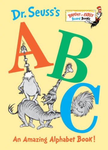 Dr. Seuss's ABC: An Amazing Alphabet Book - Board book - VERY GOOD