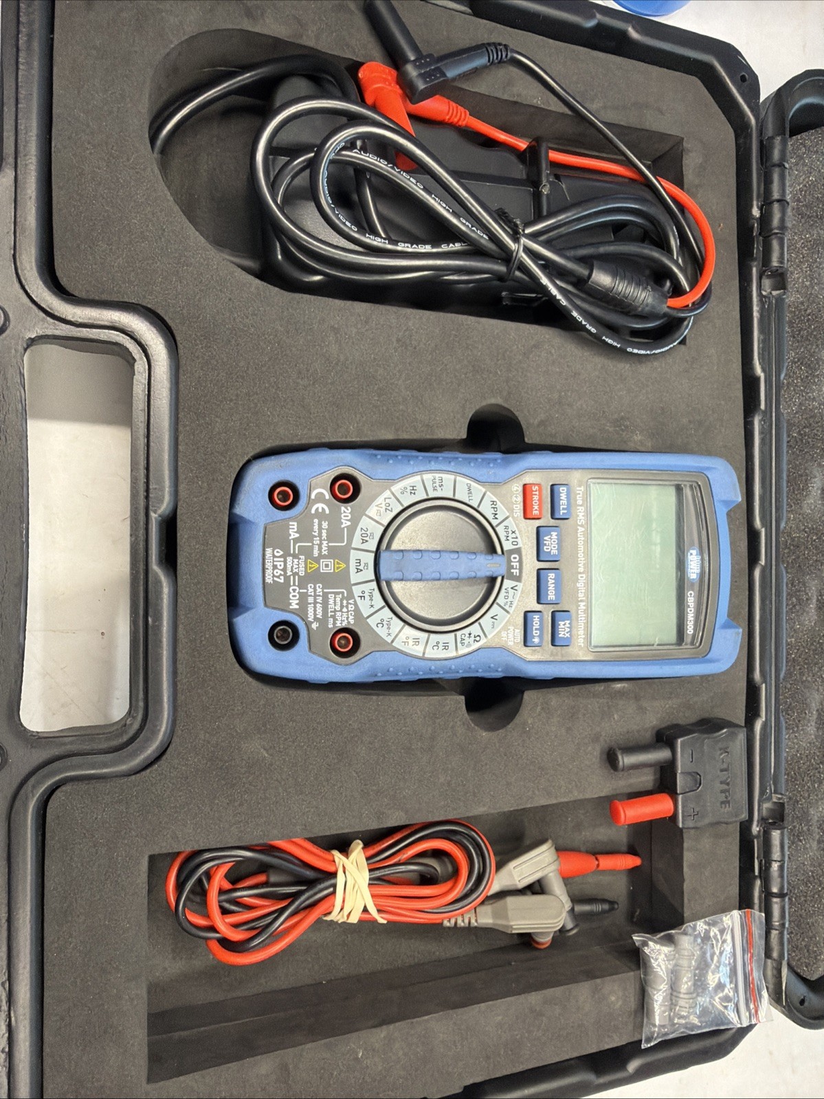 Cornwell CBPDM300 True RMS Automotive Digital Multimeter Kit Cornwell CBPDM300 True RMS Automotive Digital Multimeter Kit