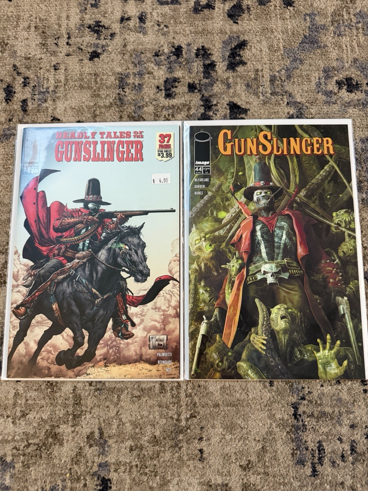Gunslinger Spawn Lot – Deadly Tales of the Gunslinger #1 + Gunslinger Spawn #44 Gunslinger Spawn Lot – Deadly Tales of the Gunslinger #1 + Gunslinger Spawn #44