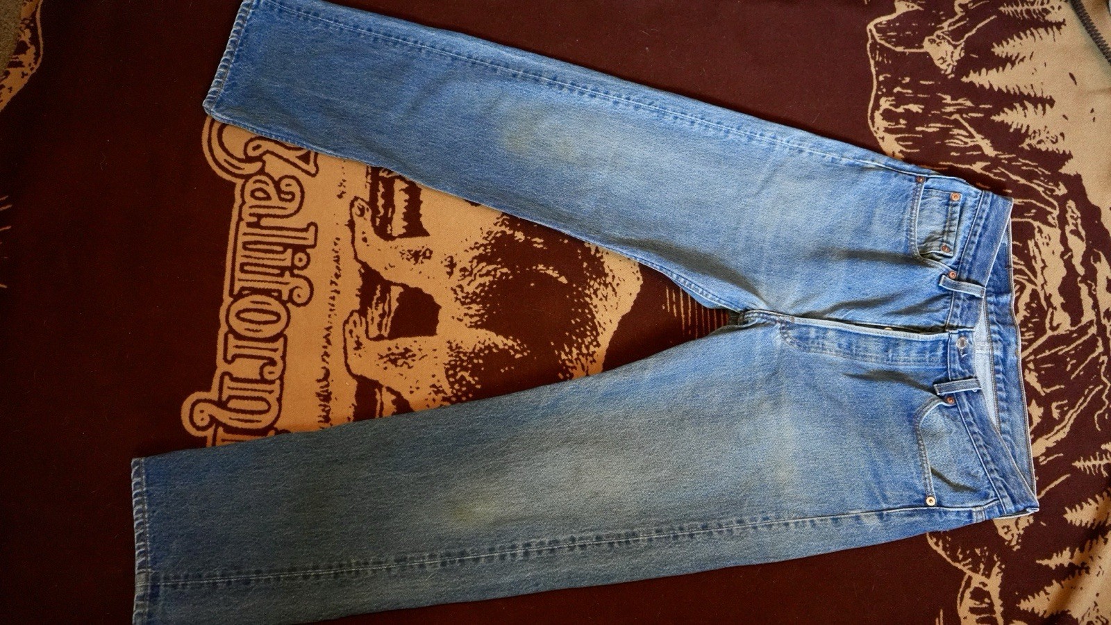 Vintage Made in USA Levi\'s 501 31x29 shrunk from 34x32 Vintage Made in USA Levi\'s 501 31x29 shrunk from 34x32