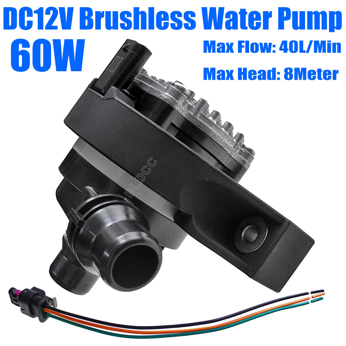 DC12V Electric Brushless Circulation Water Pump Automotive Engine Auxiliary Pump
