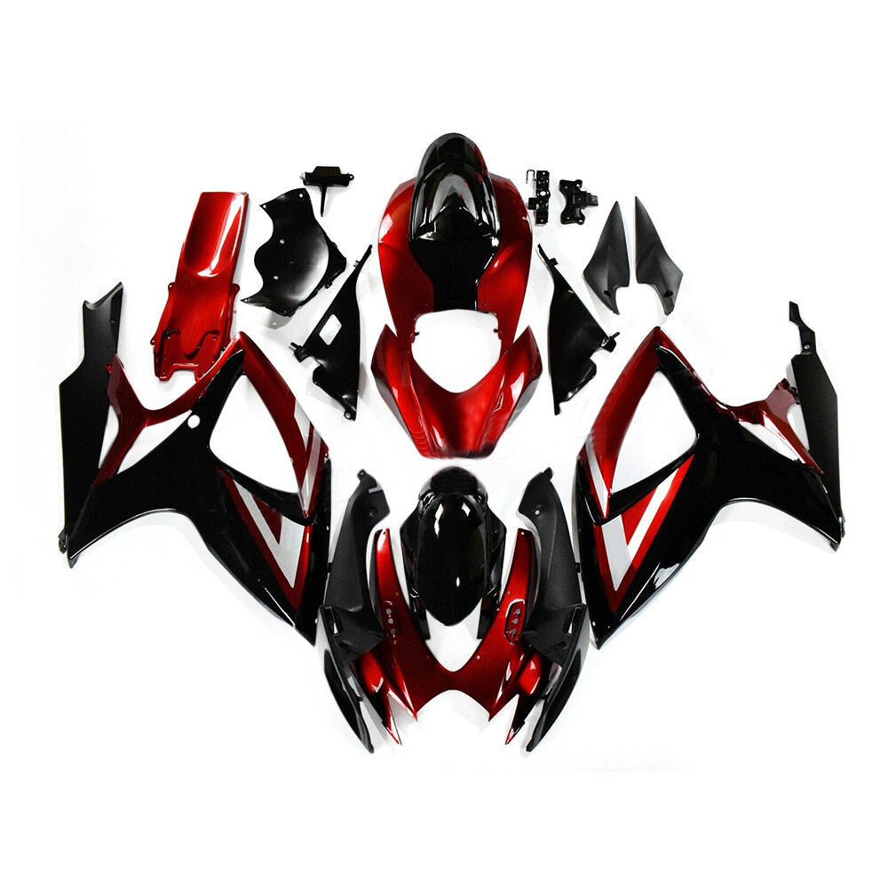 Injection Fairing Kit Full Bodywork For Suzuki GSXR600 GSXR750 K6 2006 2007 ABS