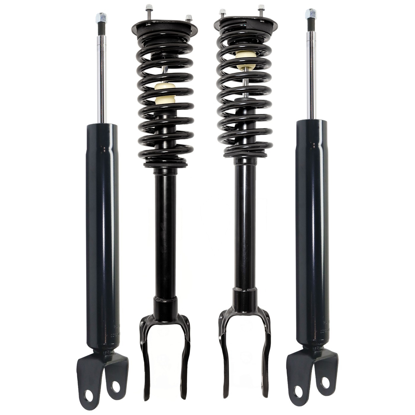 Set of 4 Shock and Fully Loaded Strut Front & Rear Driver Passenger Side