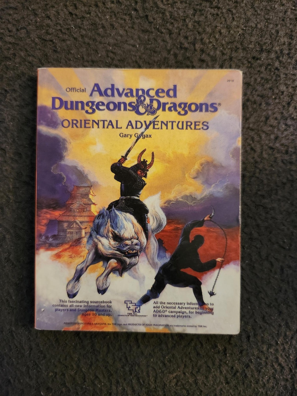 Advanced Dungeons and Dragons Oriental Adventures Mini-Book Excellent Condition Advanced Dungeons and Dragons Oriental Adventures Mini-Book Excellent Condition