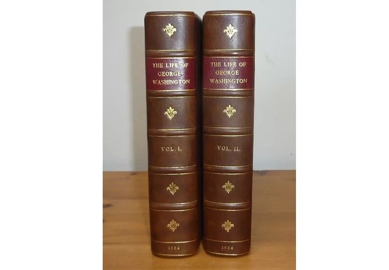 1804 THE LIFE OF GEORGE WASHINGTON JOHN MARSHALL, RICHARD PHILLIPS Vol 1 Vol 2