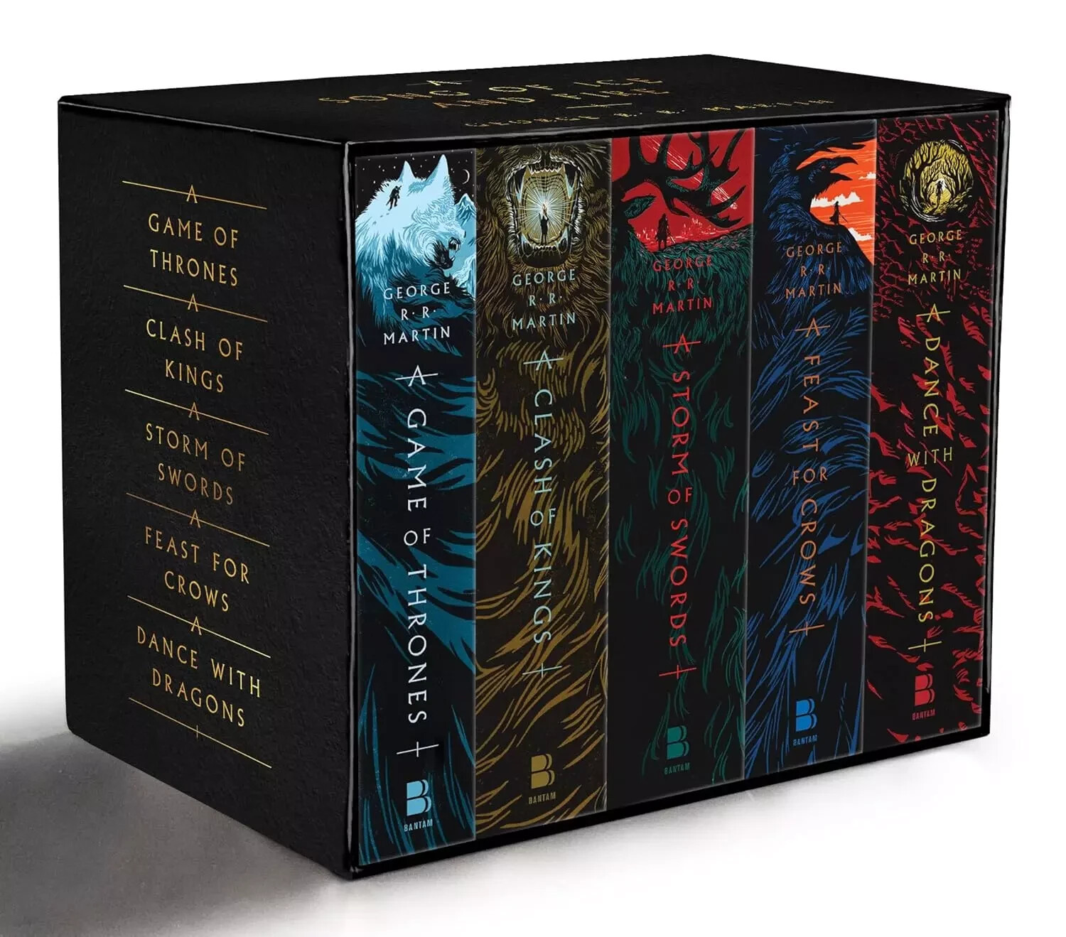 A GAME OF THRONES - MASS MARKET BOXED SET Books 1-5 (0345535529) A GAME OF THRONES - MASS MARKET BOXED SET Books 1-5 (0345535529)