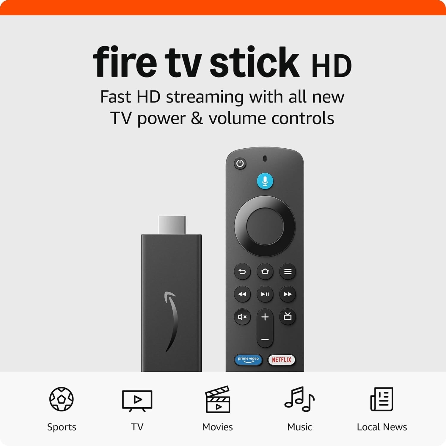 NEW Amazon Fire TV Stick 3rd Generation HD TV Remote Alexa Voice Controls Sealed NEW Amazon Fire TV Stick 3rd Generation HD TV Remote Alexa Voice Controls Sealed