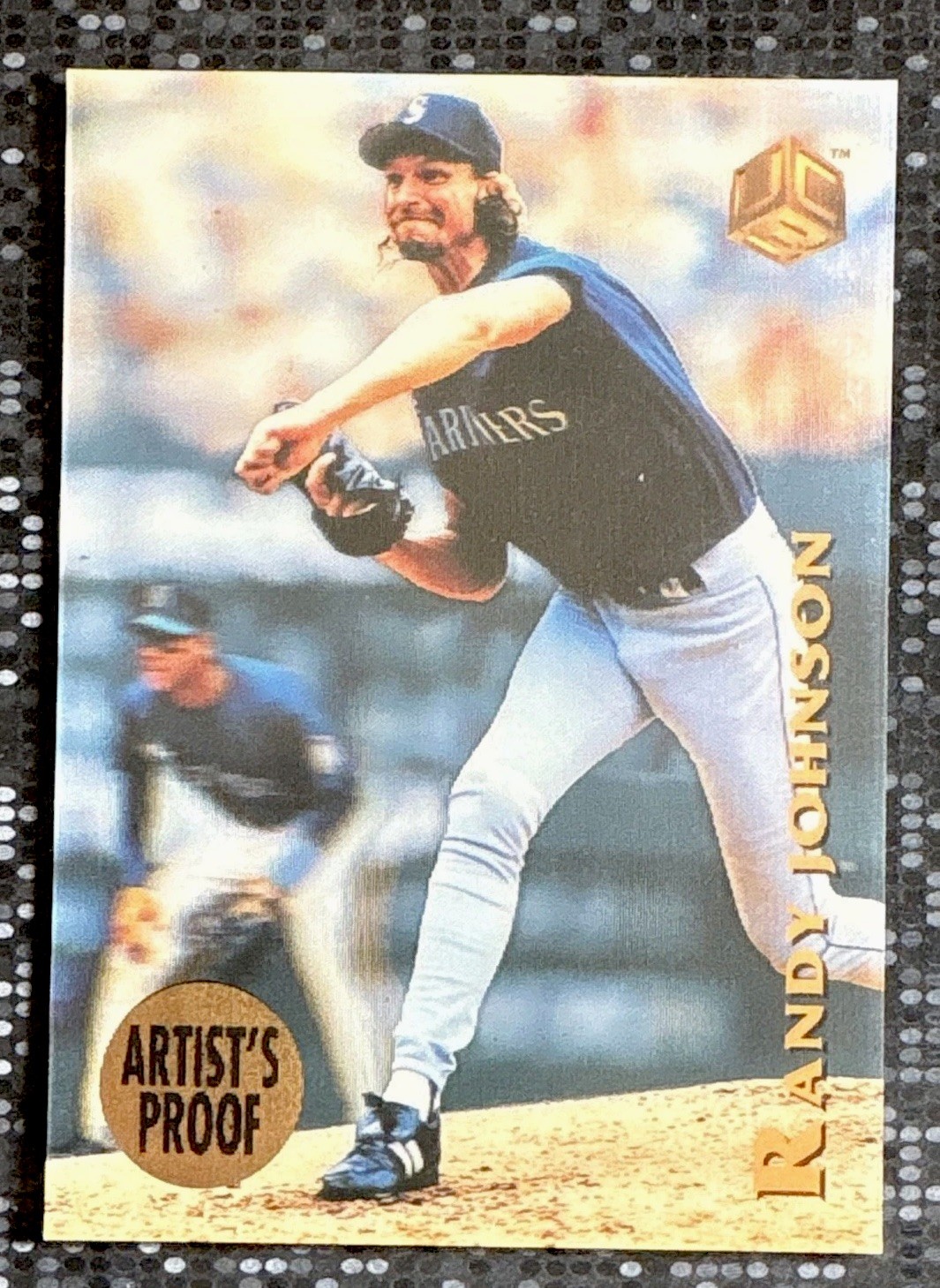 1995 Sportflix UC3 - Randy Johnson #130 Artist Proof - Seattle Mariners 1995 Sportflix UC3 - Randy Johnson #130 Artist Proof - Seattle Mariners