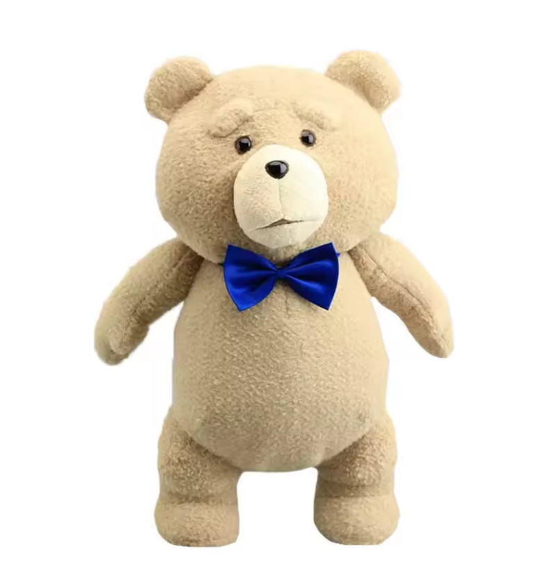 46cm TED 2 Movie Plush Toy Teddy Bear Apron Style Soft Stuffed Animal Gift