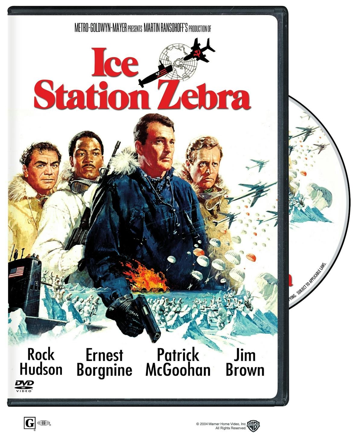 Ice Station Zebra DVD Rock Hudson NEW
