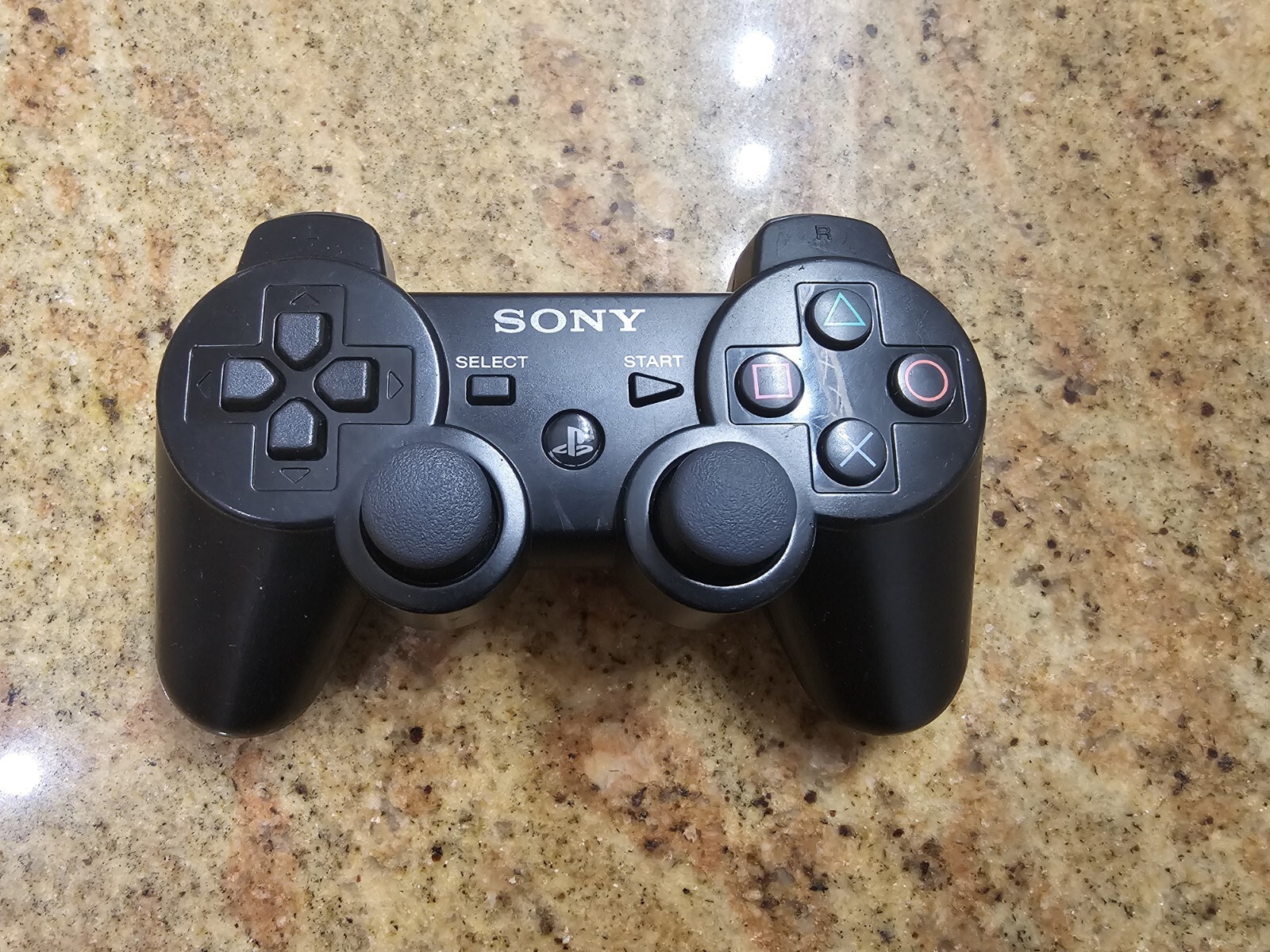 Authentic Sony Playstation 3 PS3 Genuine OEM Dualshock Ps3 Black Controller Authentic Sony Playstation 3 PS3 Genuine OEM Dualshock Ps3 Black Controller