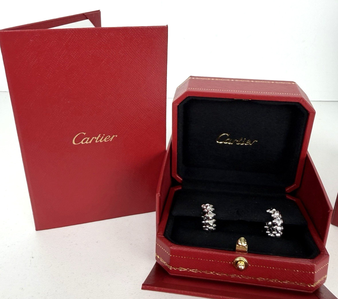 Cartier Clash de Cartier Mini Earrings in 18k White Gold Cartier Clash de Cartier Mini Earrings in 18k White Gold