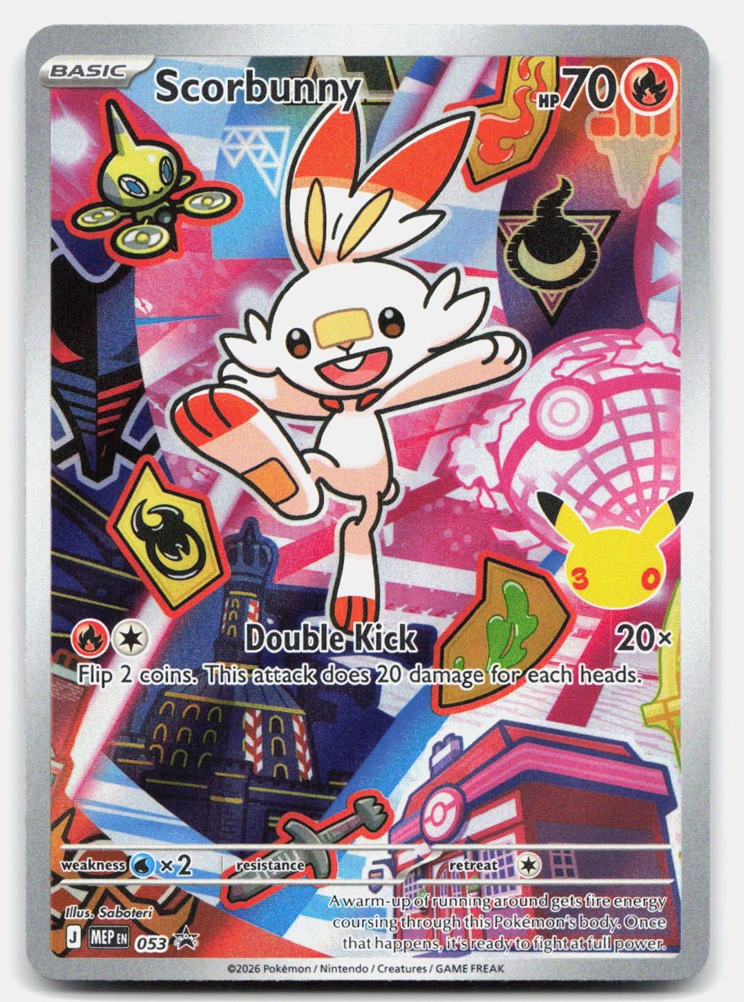 Scorbunny Holofoil [MEP - 053]NM