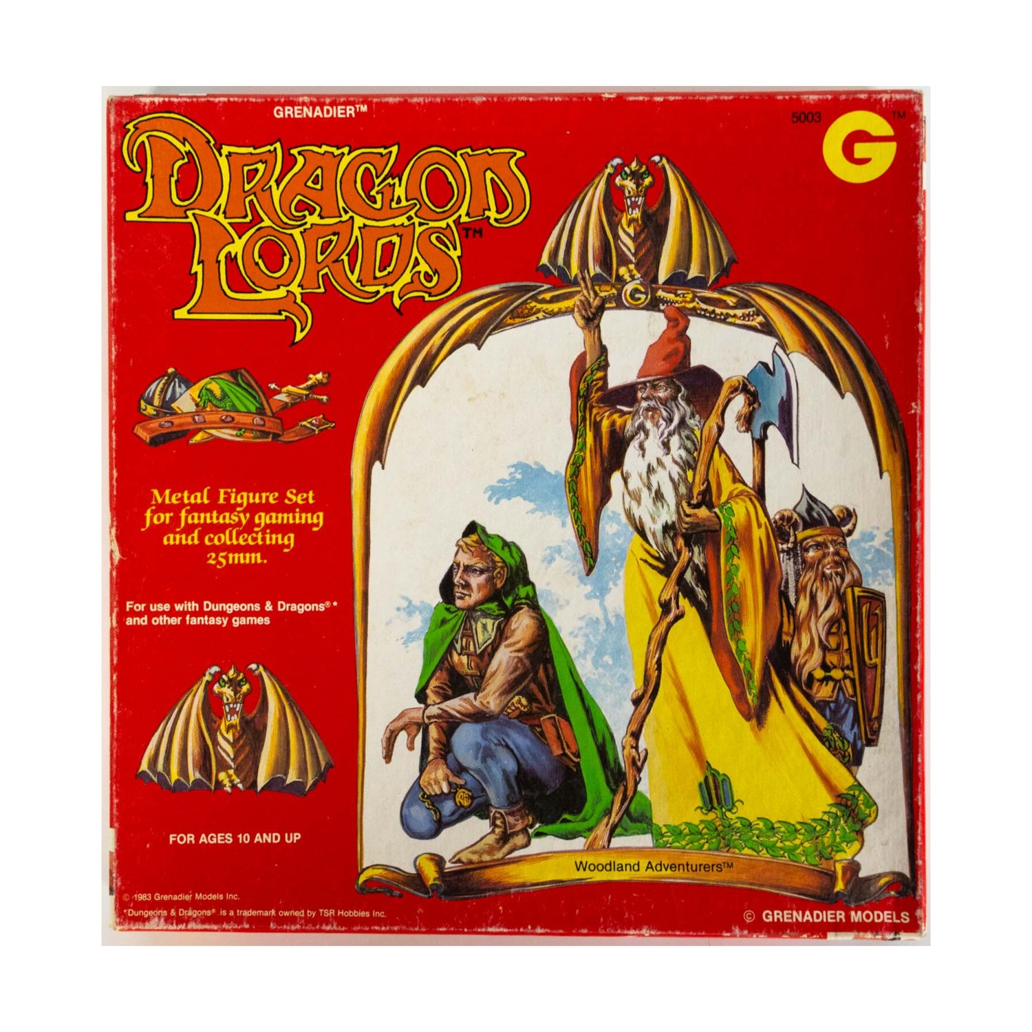Grenadier AD&D Mini Woodland Adventurers Fair/NM