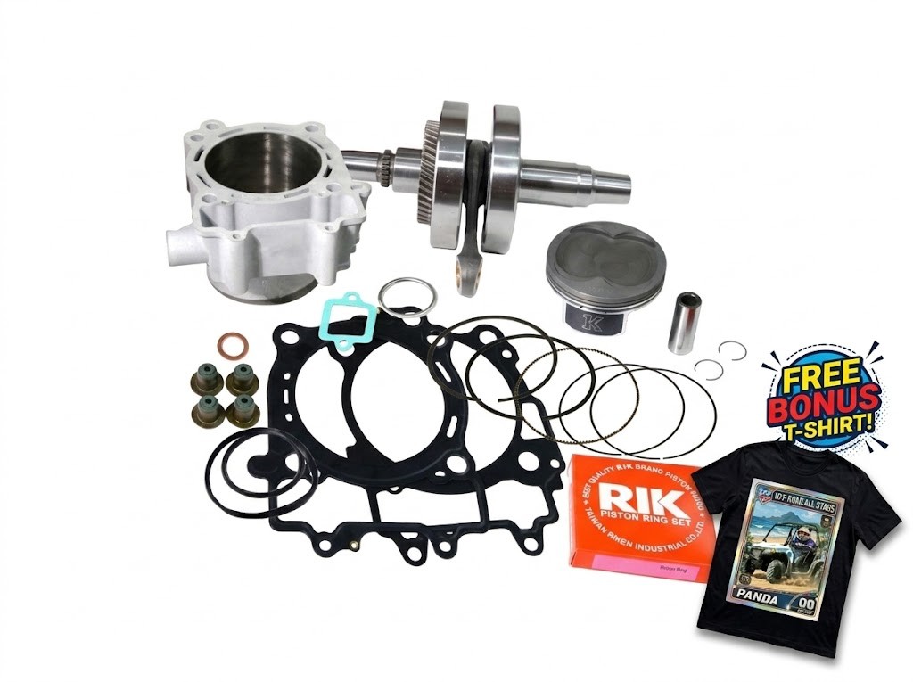 For Polaris Ranger 570 Engine Rebuild Kit STD Crankshaft Cylinder 14~17 BONUS C