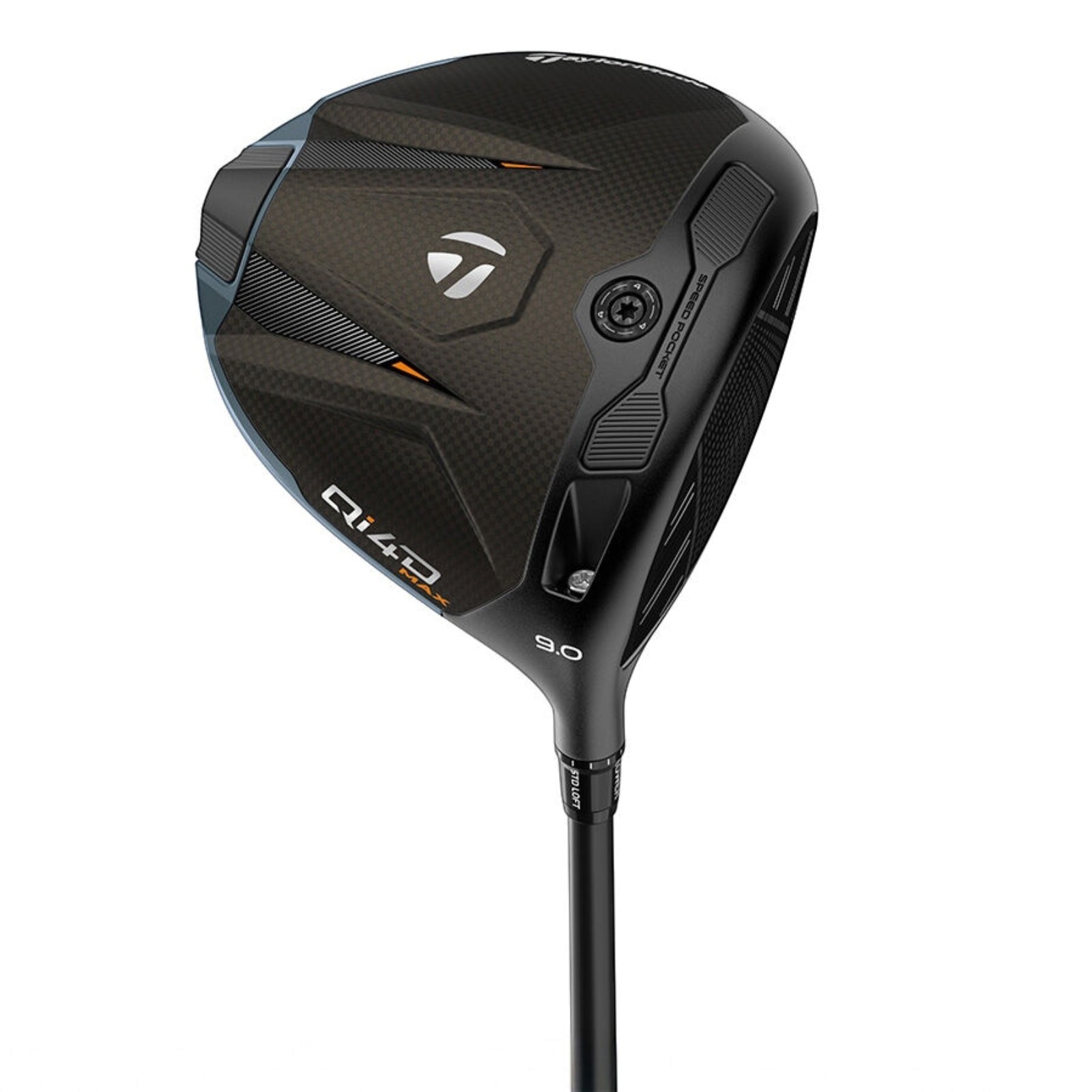 TaylorMade Qi4D Max Driver 10.5° RH Regular Mitsubishi REAX 50 Blue NEW