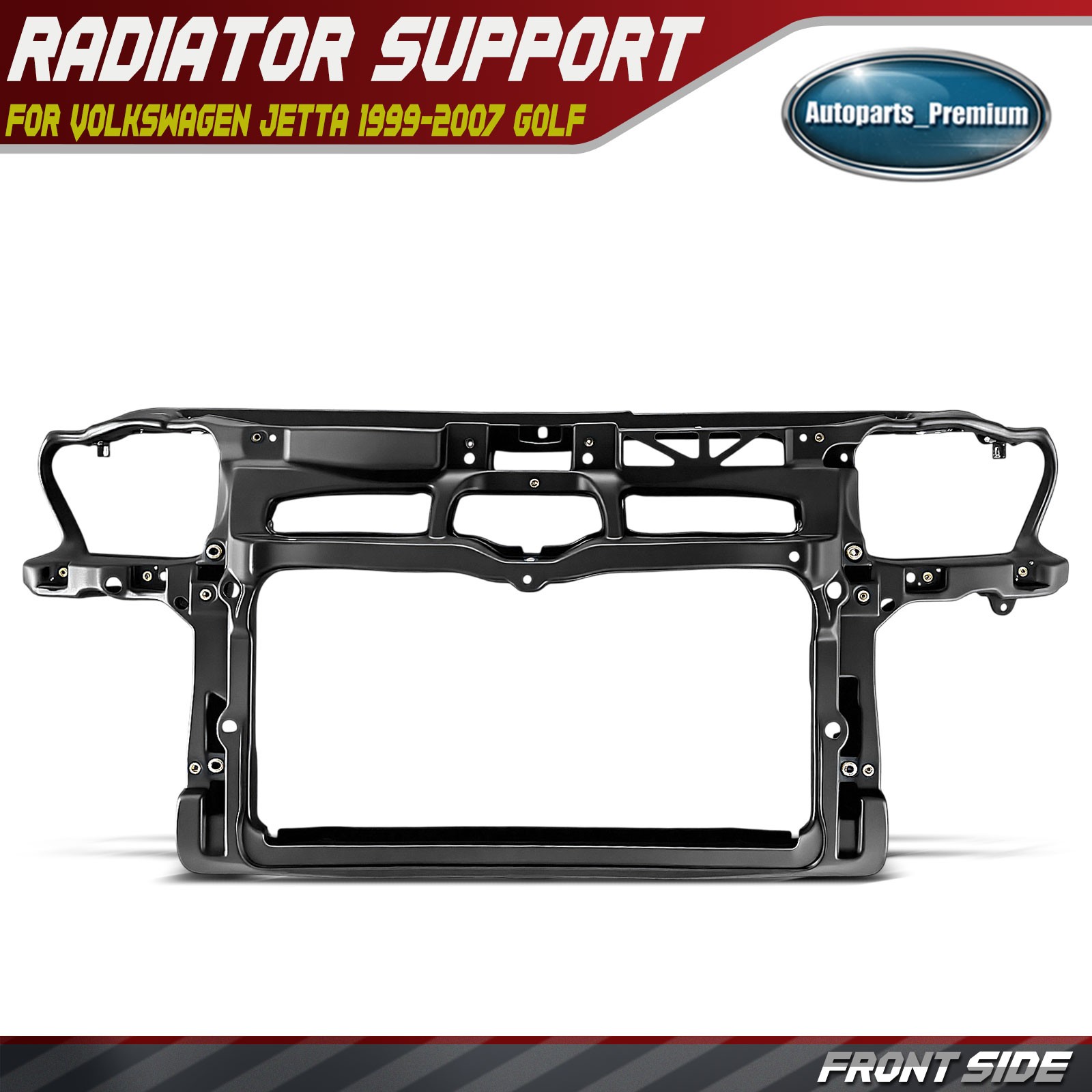 Front Radiator Support Assembly for Volkswagen VW Jetta 1999-2007 Golf 2001-2005