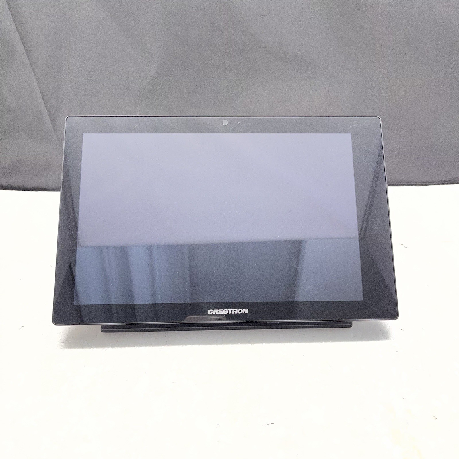 Black Crestron TSW-1060-B-S Tabletop Display With Stand Sold As Is C4