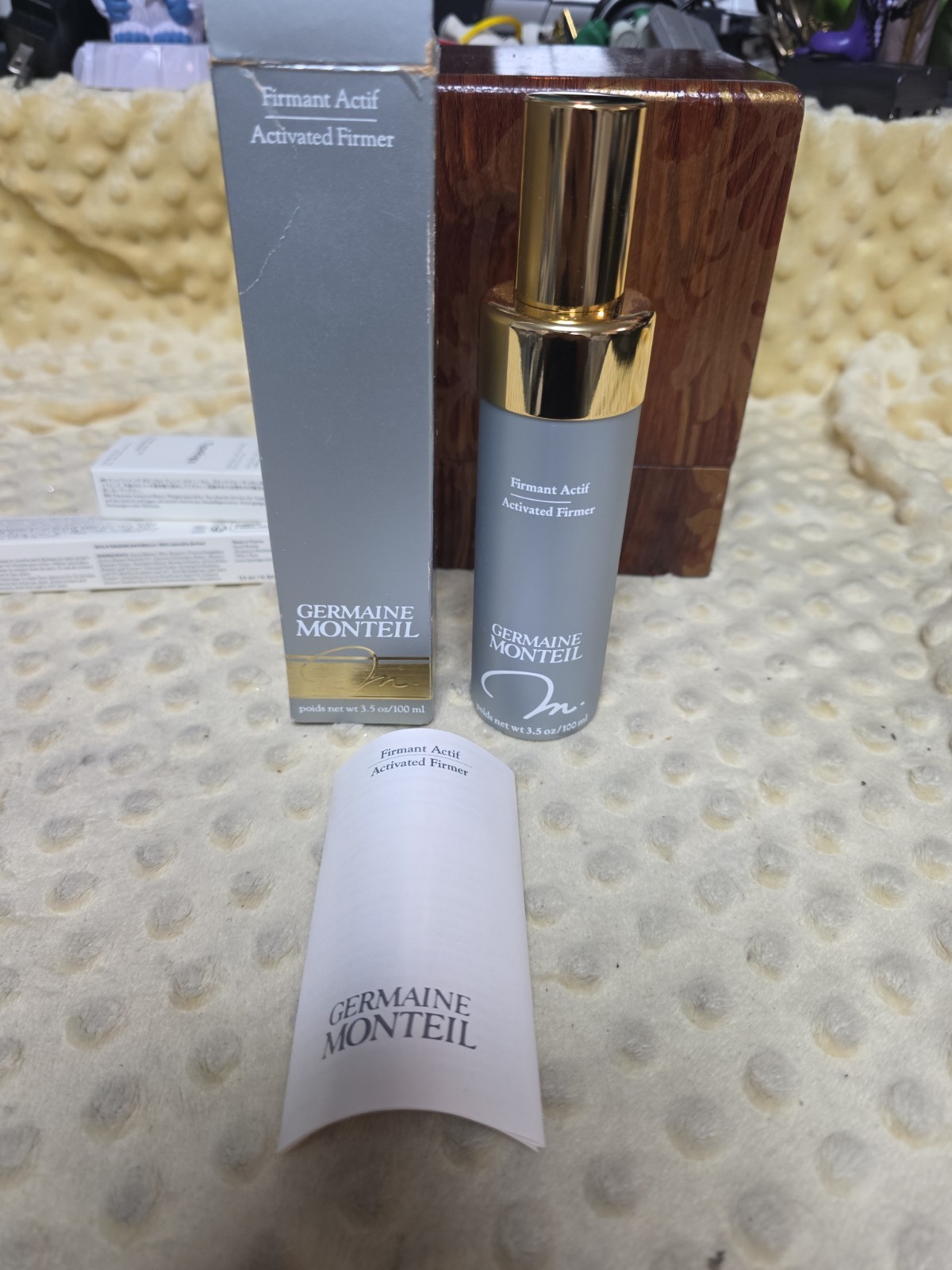 Vintage Germaine Monteil Firmant Actif Activated Firmer Spray 3.5 oz / 100 ml Vintage Germaine Monteil Firmant Actif Activated Firmer Spray 3.5 oz / 100 ml