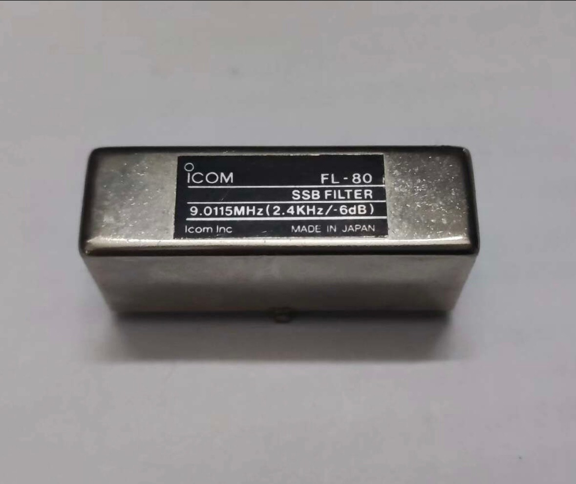 Icom FL-80 2.4kHz SSB filter 9.0115MHz 2.4Khz/6dB Tested working
