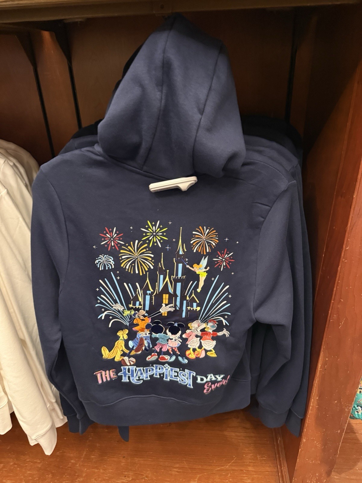 (All Sizes) Disneyland Resort 2026 Most Magical Day Embroidered Full Zip Hoodie