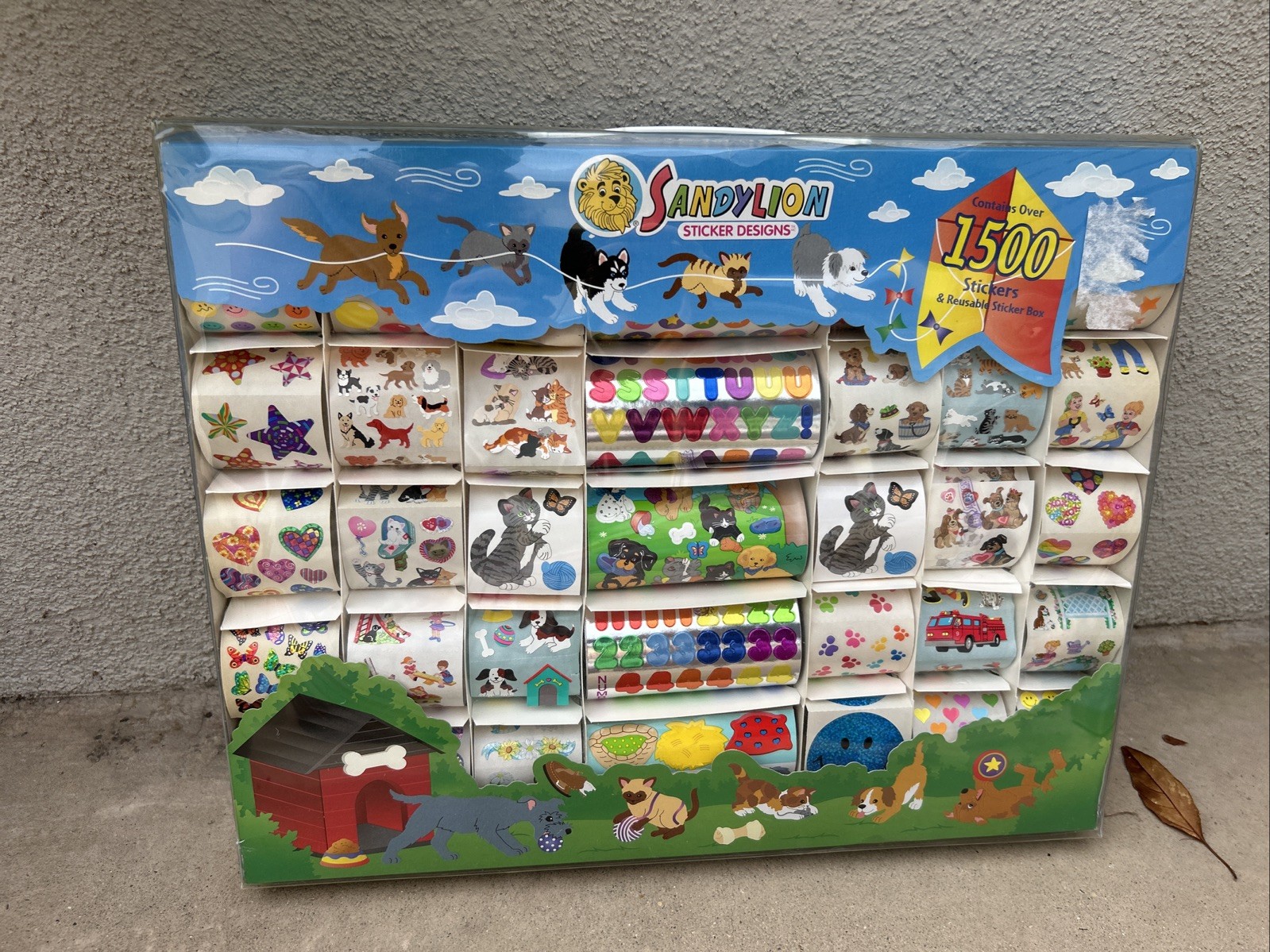 VTG SandyLion 1500 Sticker Set Box Puppies And Kittens Y2K Lot New Not Used VTG SandyLion 1500 Sticker Set Box Puppies And Kittens Y2K Lot New Not Used