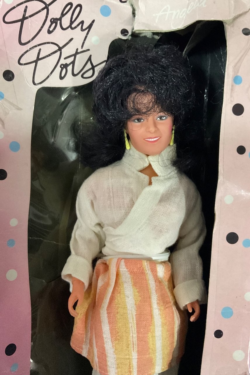 Dolly Dots Vintage 1984 Yano Doll Angela Dutch Pop Group Sealed NIB Rare Toy Dolly Dots Vintage 1984 Yano Doll Angela Dutch Pop Group Sealed NIB Rare Toy