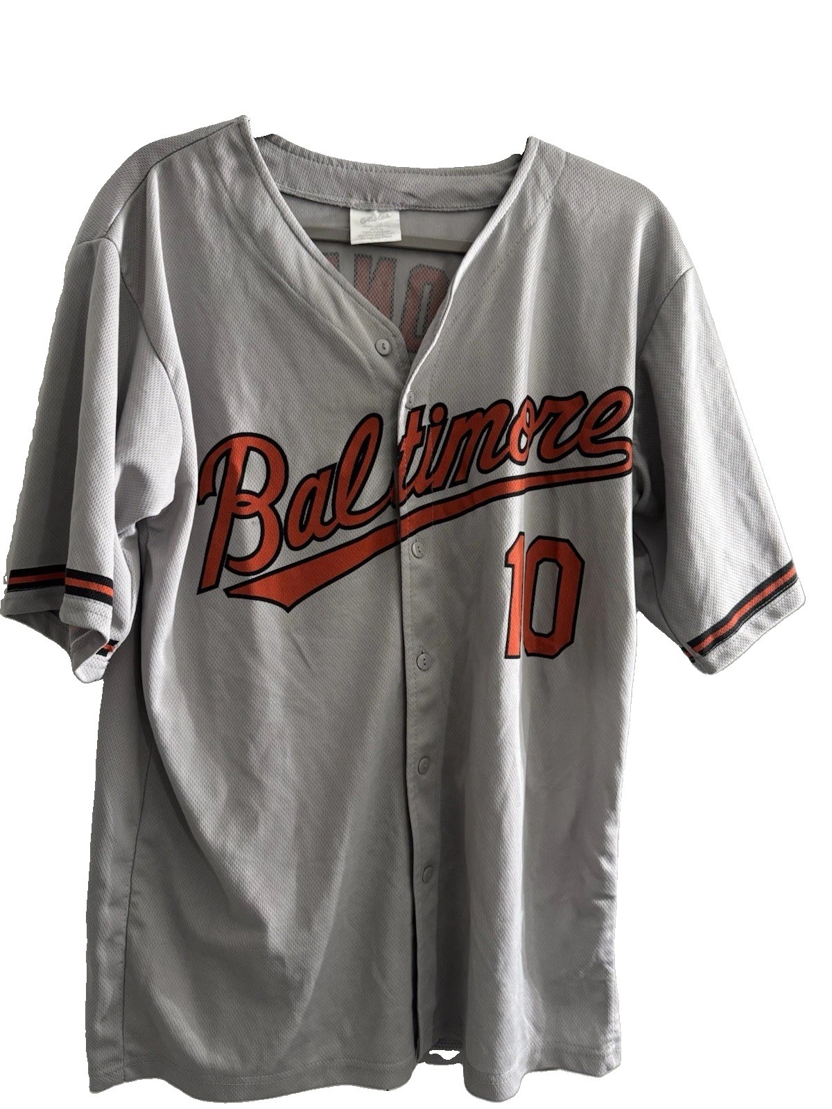 Majestic Baltimore Orioles Jersey White, XL, #10 MLB Baseball Jersey Adam Jones Majestic Baltimore Orioles Jersey White, XL, #10 MLB Baseball Jersey Adam Jones