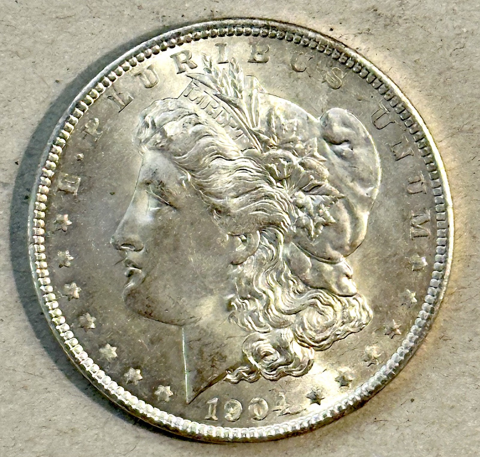 1904-O Morgan Silver Dollar $1 BU Uncirculated