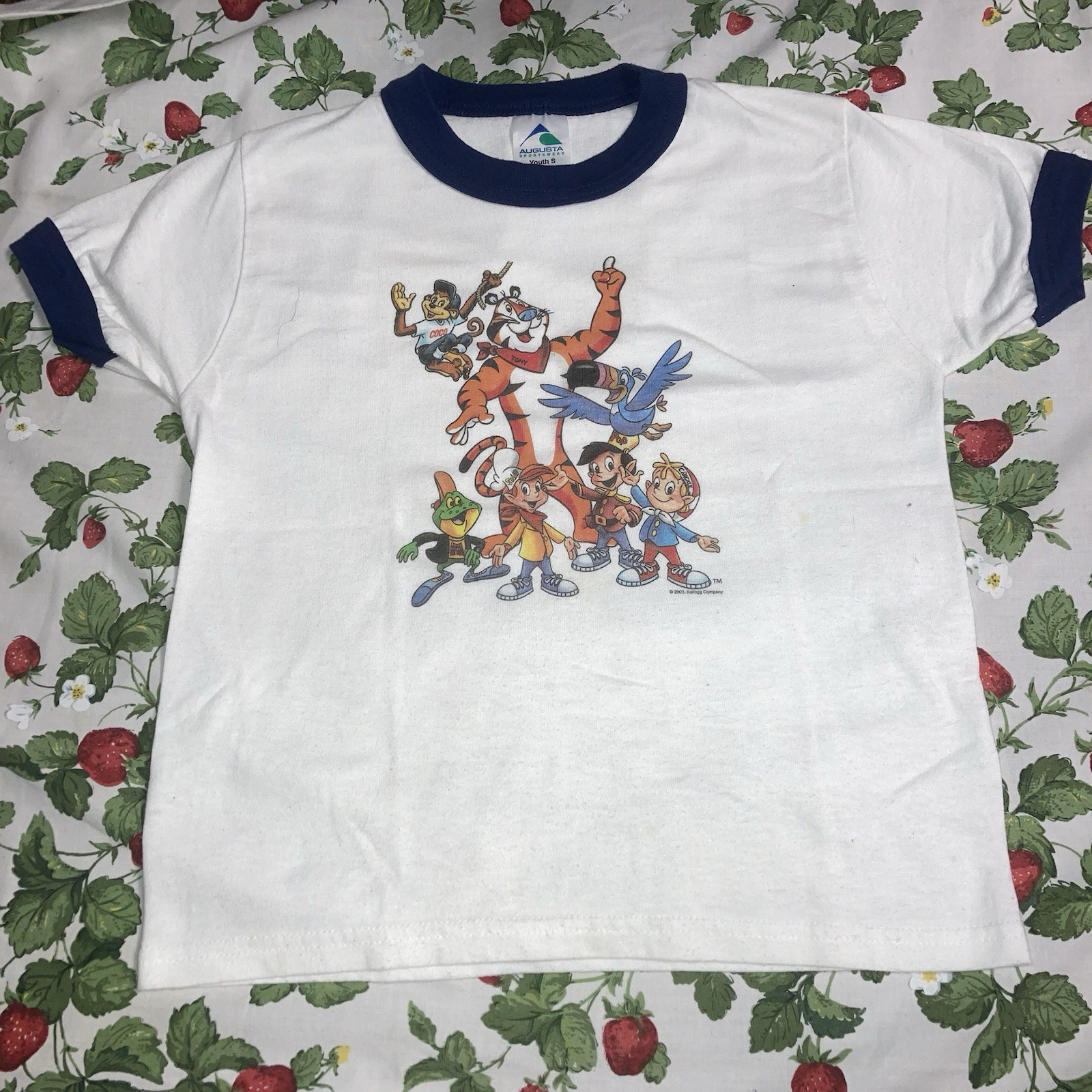 Rare Vintage 2003 Kellogg Kids Small Tee Rare Vintage 2003 Kellogg Kids Small Tee
