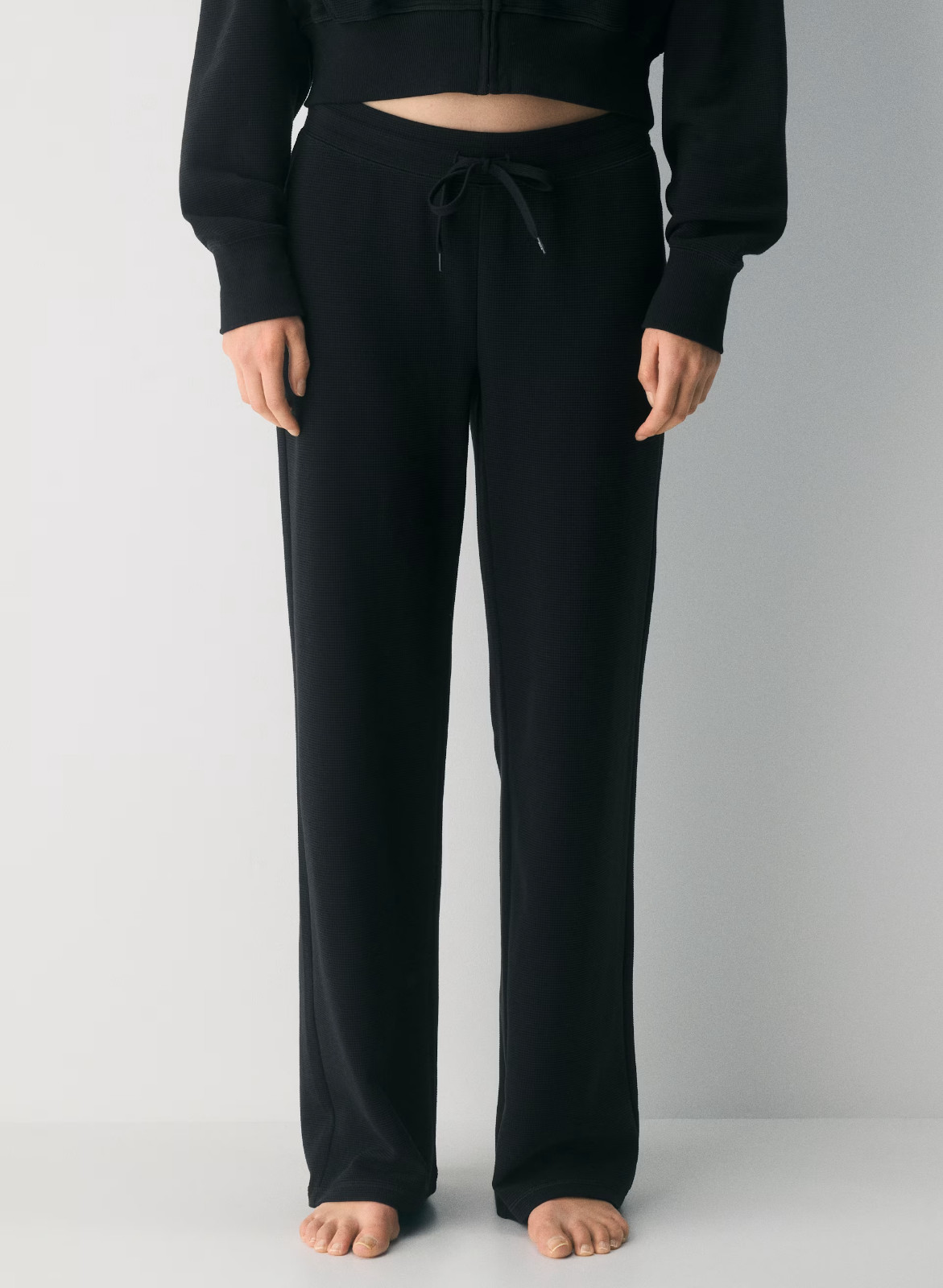 NEW Women Aritzia Wafflex Marks Pant Black NEW Women Aritzia Wafflex Marks Pant Black