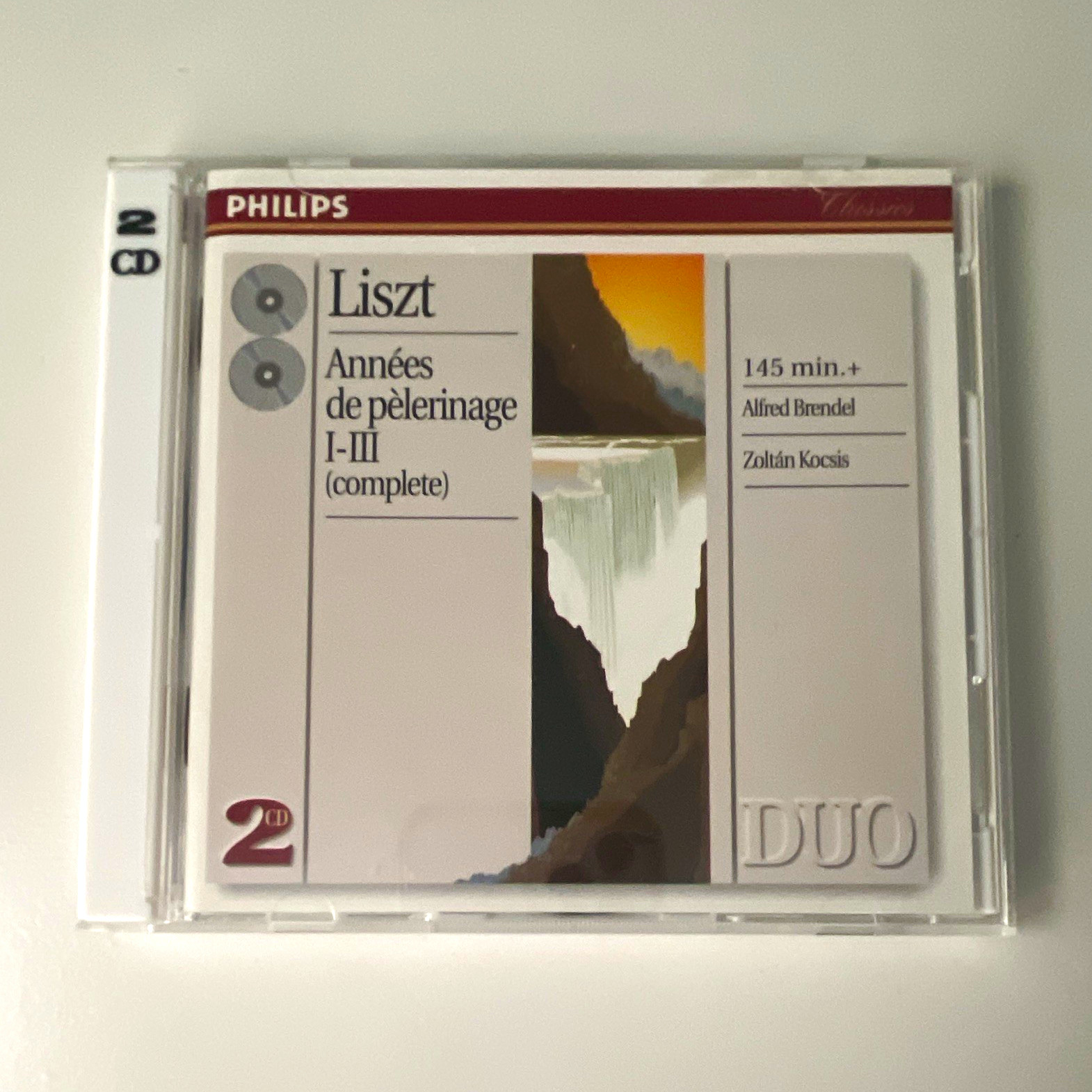 Philips Alfred Brendel Liszt Annees De Pelerniage 1-3 Piano Classical 2CD 1999 Philips Alfred Brendel Liszt Annees De Pelerniage 1-3 Piano Classical 2CD 1999