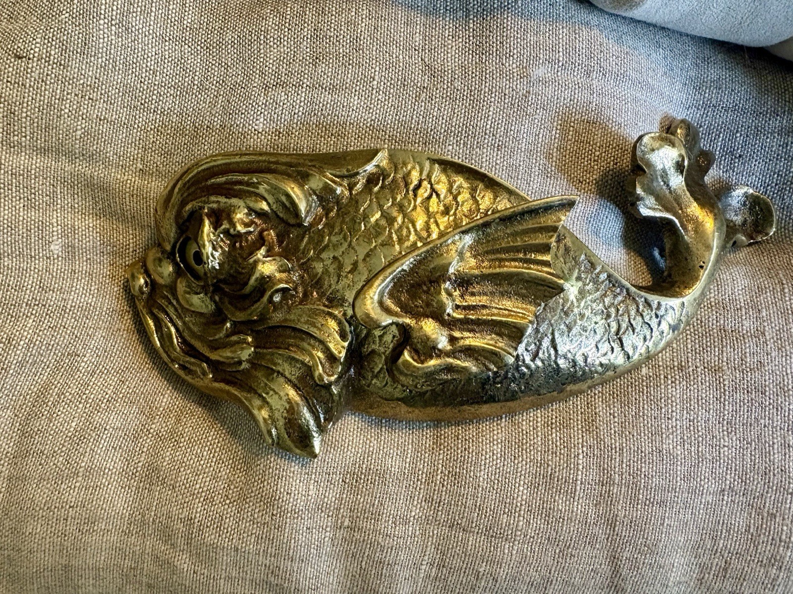 Vintage 1987 Gold Christopher Ross Collectible Belt Bucle Sculpture Vintage 1987 Gold Christopher Ross Collectible Belt Bucle Sculpture