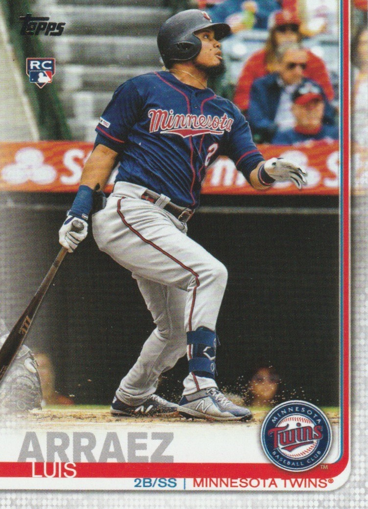 2019 Topps Update LUIS ARRAEZ ROOKIE