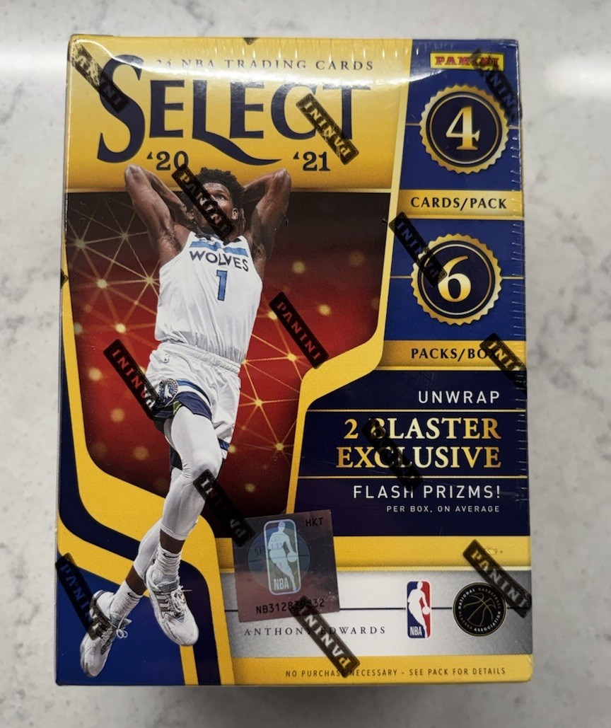 2020-21 Panini Select NBA Basketball Blaster Box - Factory sealed 2020-21 Panini Select NBA Basketball Blaster Box - Factory sealed