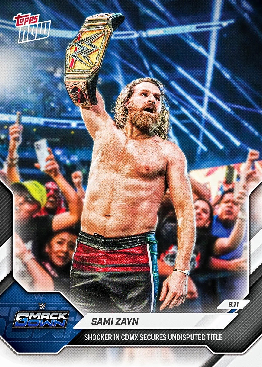 *PRE SALE* Sami Zayn - 2026 WWE Topps NOW® - Card 96