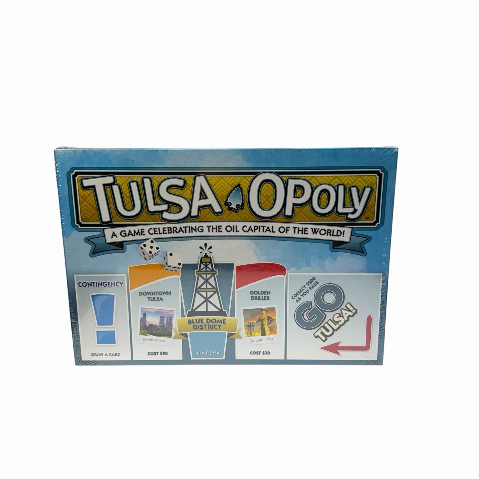 Tulsa Opoly Monopoly TULSAOPOLY The Oil Capital Of The World Board Game NEW Tulsa Opoly Monopoly TULSAOPOLY The Oil Capital Of The World Board Game NEW