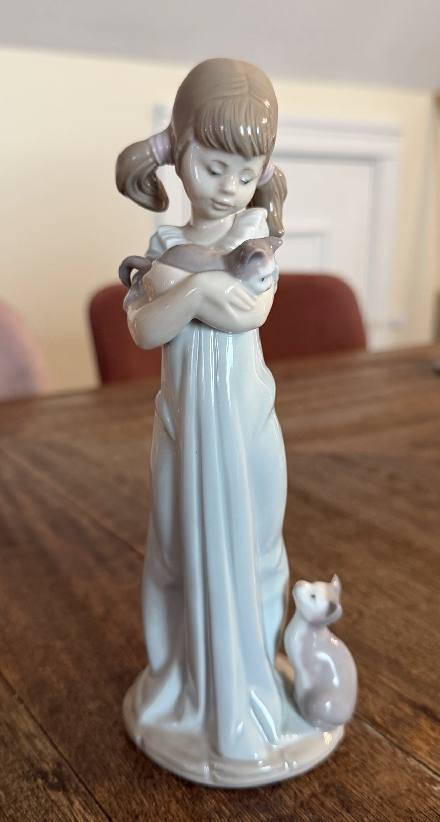 Lladró Porcelain “Don’t Forget About Me” Figurine Signed 7.75” 1991