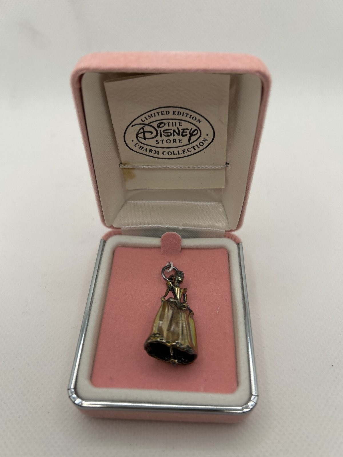 Disney Store Cinderella Charm in Original Presentation Box Collection Disney Store Cinderella Charm in Original Presentation Box Collection