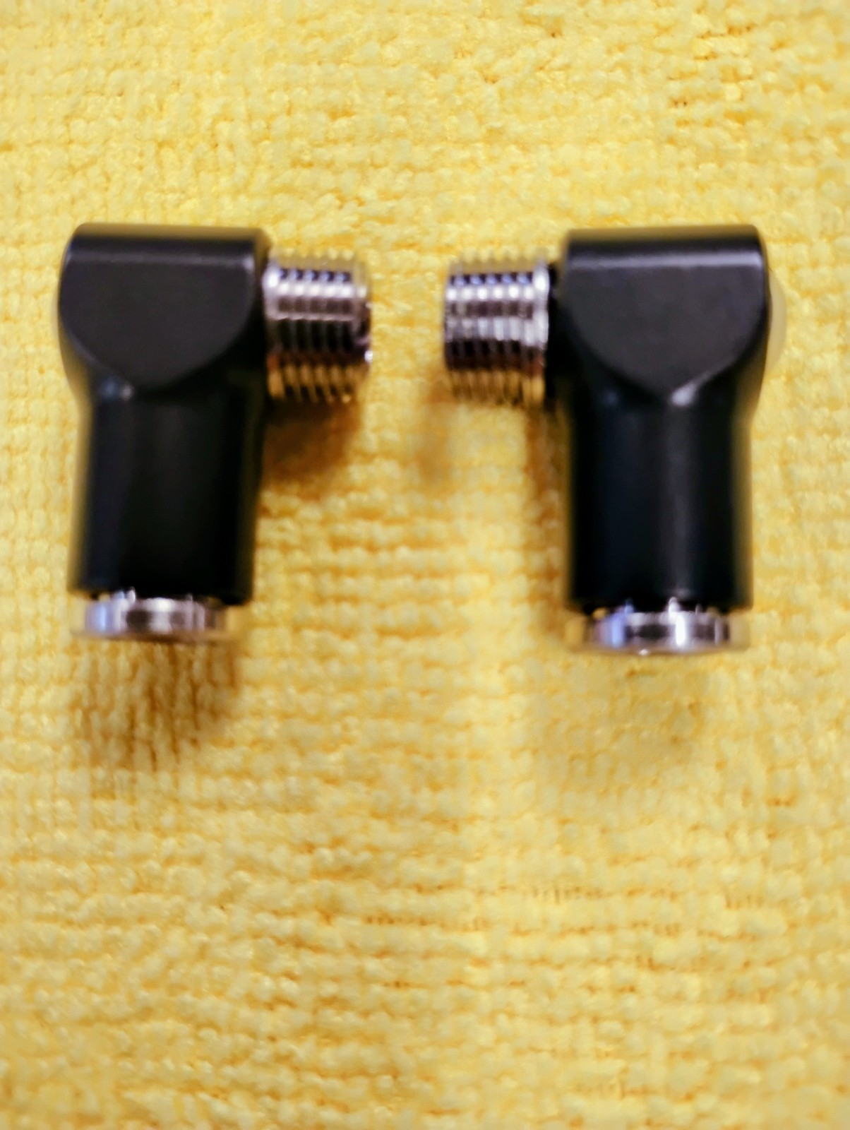CCM  Air Fittings OEM Simi-Gloss Black  New 