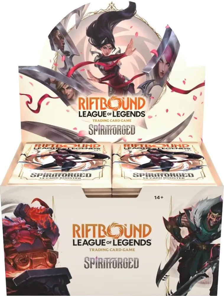 Spiritforged Booster Box Riftbound New Factory Sealed English