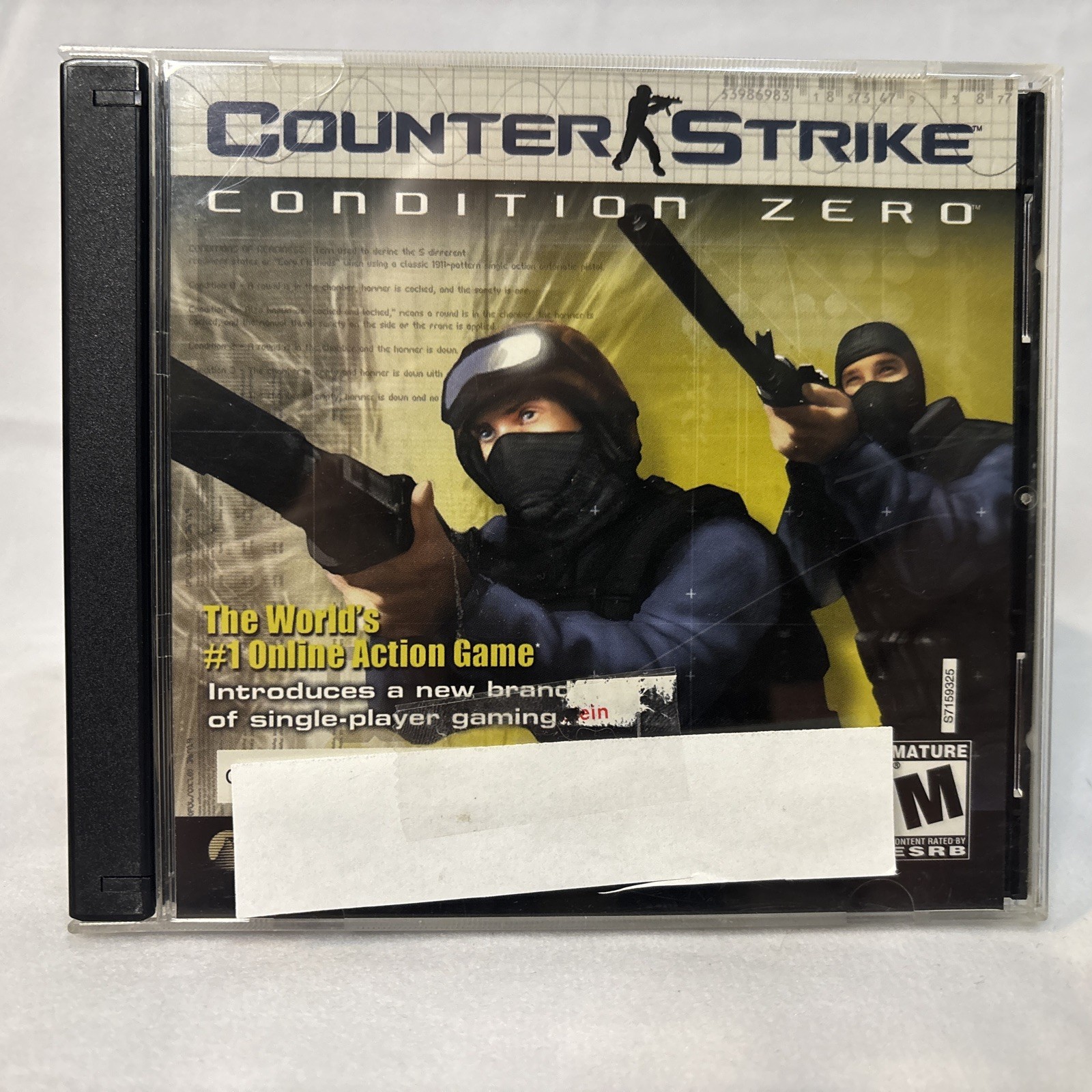 Counter-Strike: Condition Zero (PC) CD-ROM w/ Key - Valve - Sierra