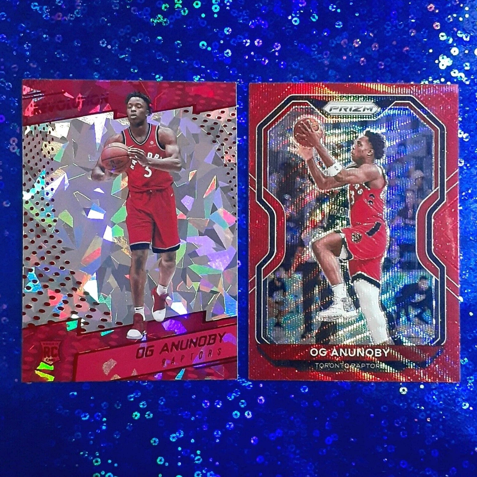 2017 Panini Revolution OG Anonuby Chinese New Year #120 2020 Prizm Red Wave #211