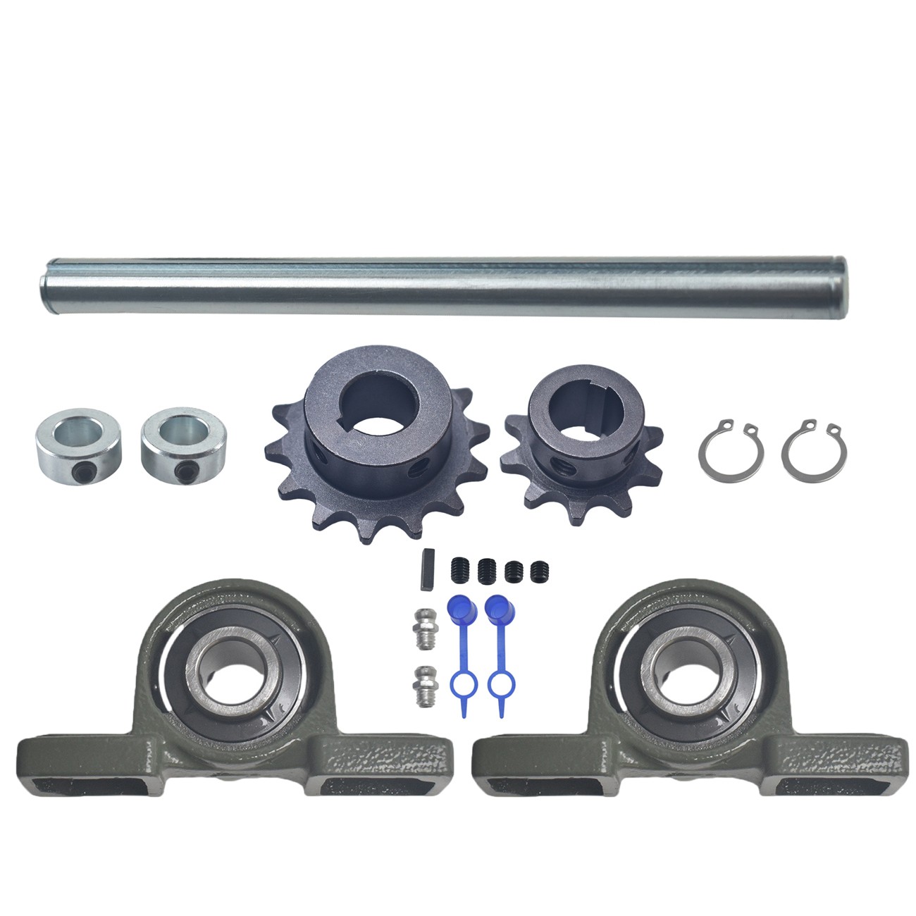 Galvanized Jackshaft Go Kart Minibike Jackshaft Kit 3/4\
