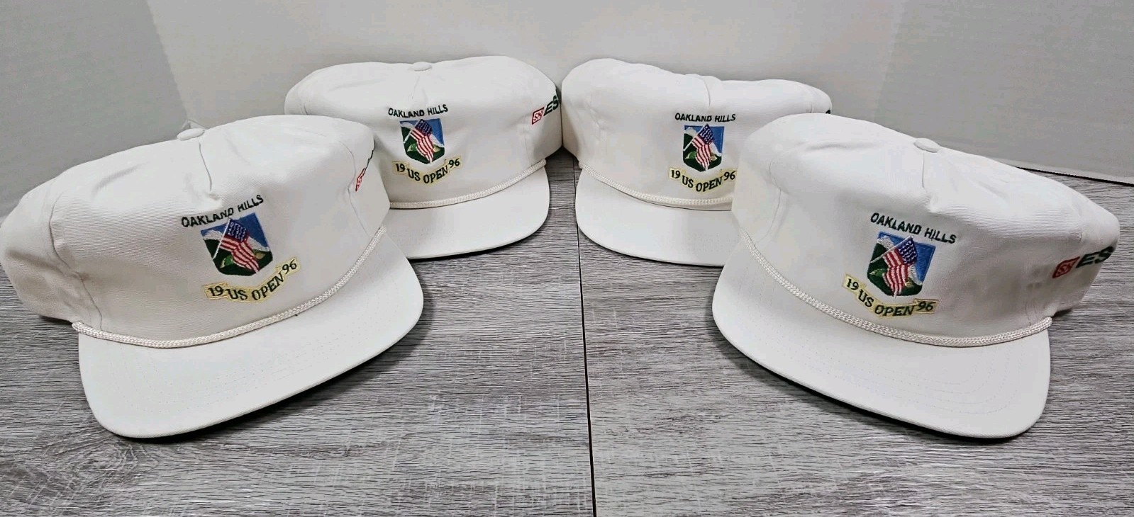 VTG US Open Golf Hat 1996 Oakland Hills Strapback Dad Cap Duckster Made in USA VTG US Open Golf Hat 1996 Oakland Hills Strapback Dad Cap Duckster Made in USA