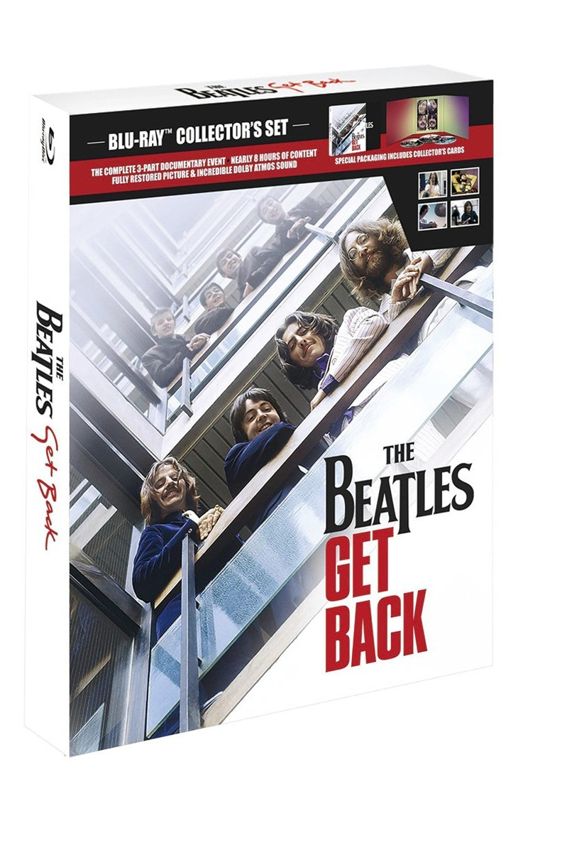 The Beatles Get Back (Blu-ray, 2022, Collector's Edition) 1 Day Handing