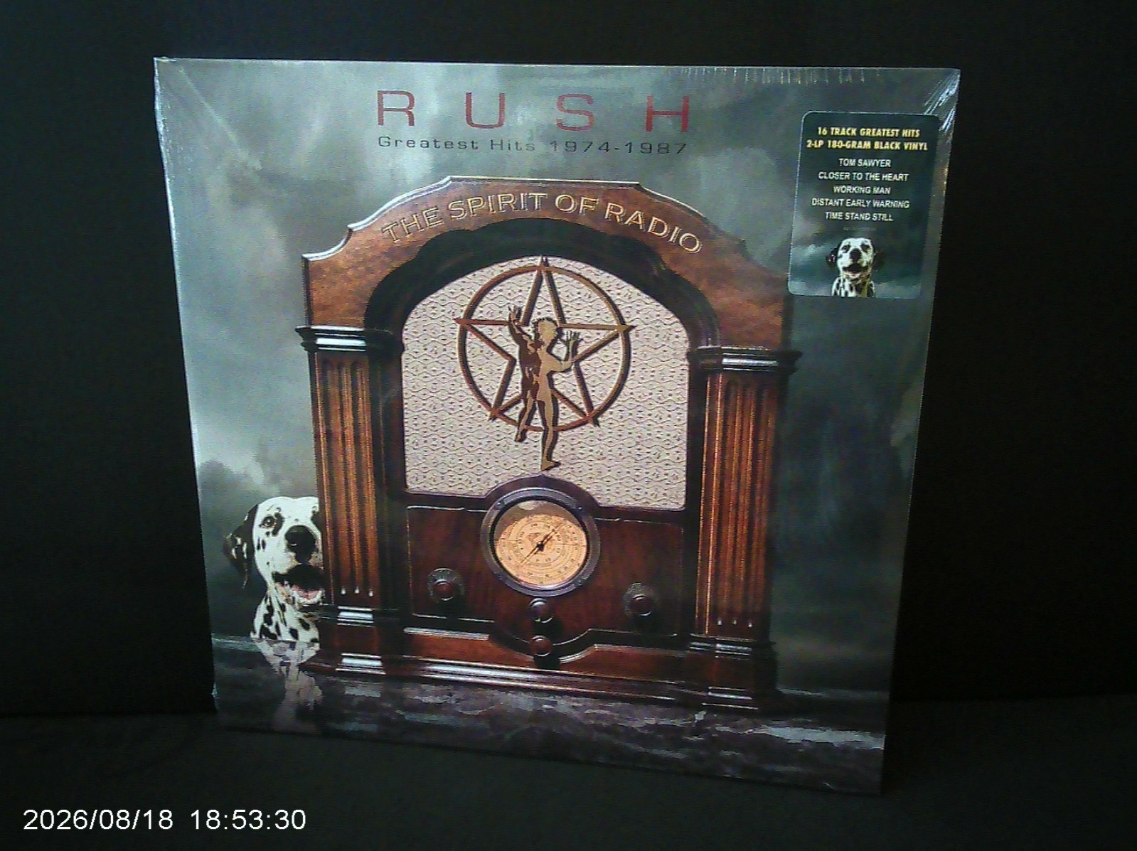 RUSH vinyl The Spirit Of Radio GREATEST HITS 1974-1987 2LP 2026 NEW RUSH vinyl The Spirit Of Radio GREATEST HITS 1974-1987 2LP 2026 NEW