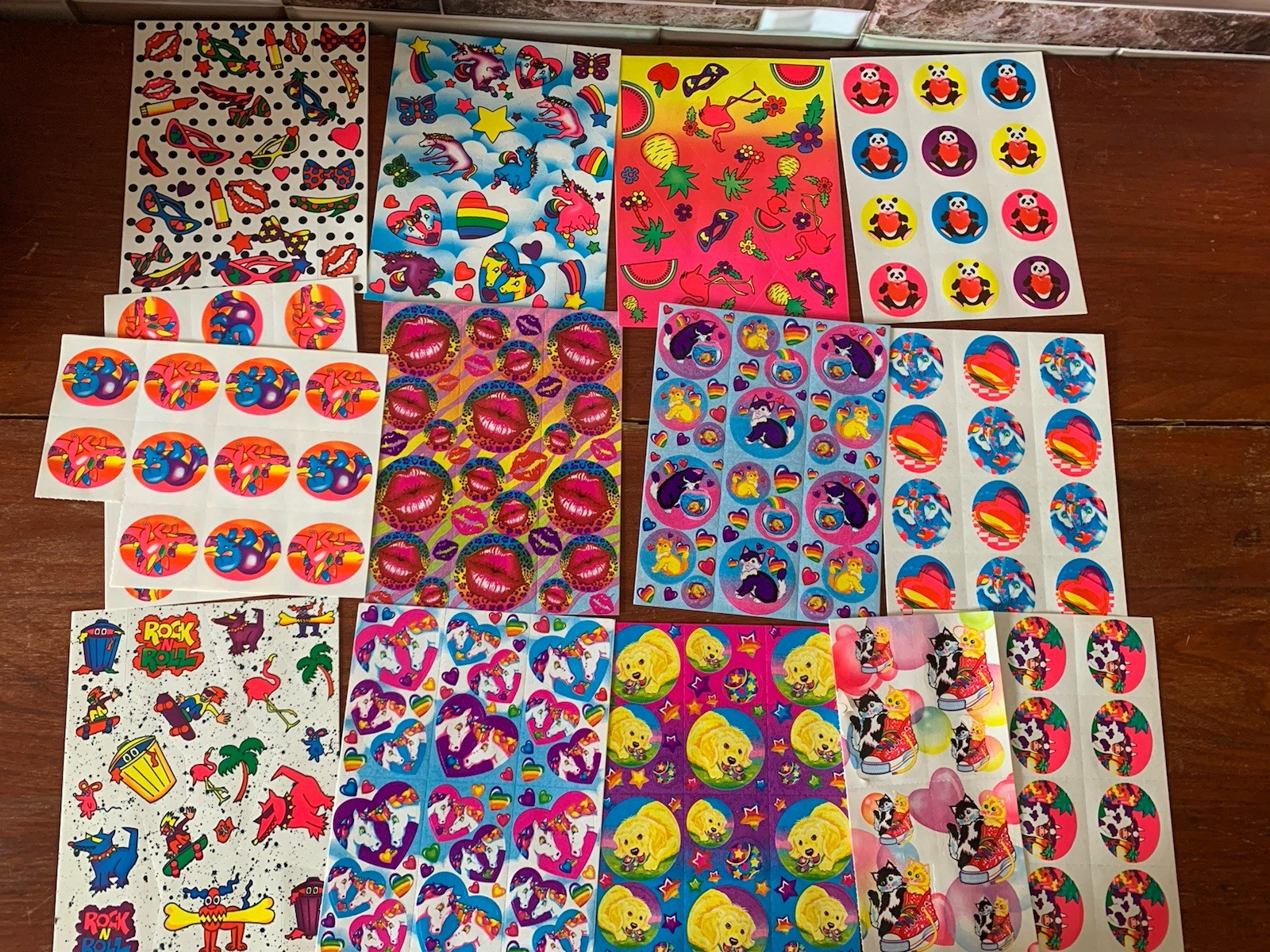 Vintage Lisa Frank Stickers Lot Most Unused Vintage Lisa Frank Stickers Lot Most Unused