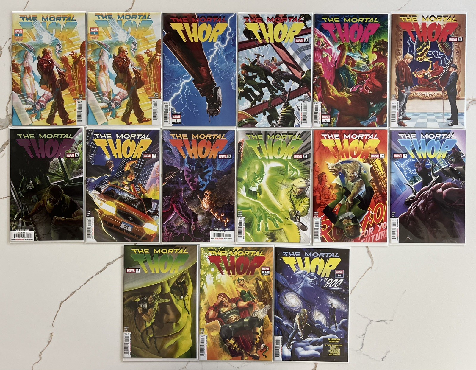 The Mortal Thor 1-13 Complete NM First Printing